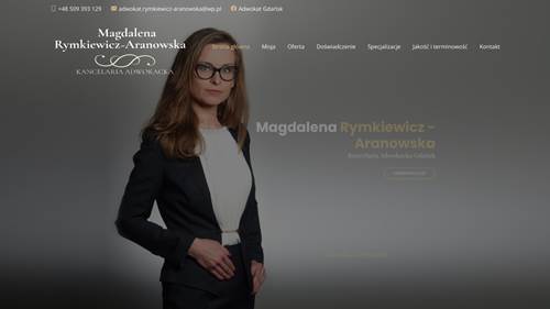 Magdalena Rymkiewicz-Aranowska - Kancelaria Adwokacka, Adwokat Gdańsk, Dobry Prawnik, Sprawy Karne, Rodzinne